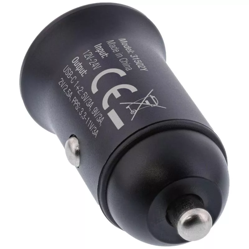 InLine® USB KFZ Stromadapter Power Delivery, 2x USB Typ-C, schwarz InLine® USB KFZ Stromadapter Power Delivery, 2x USB Typ-C, schwarz