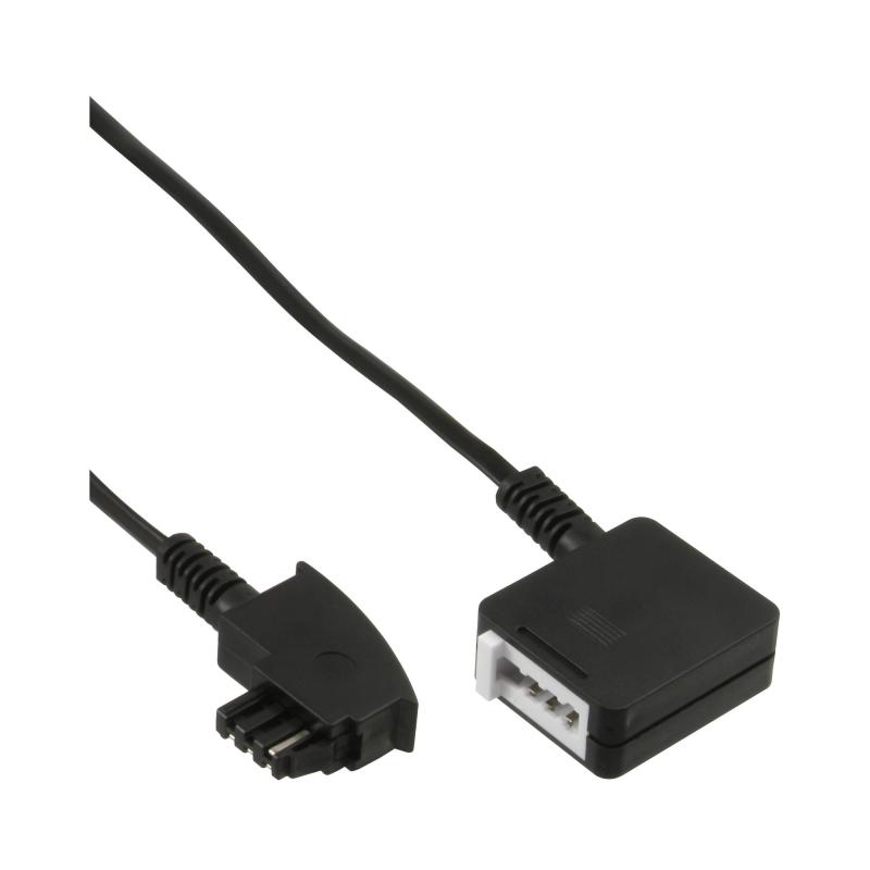 InLine® TAE-F Verlängerung TAE-F Stecker / Buchse InLine® TAE-F Verlängerung TAE-F Stecker / Buchse