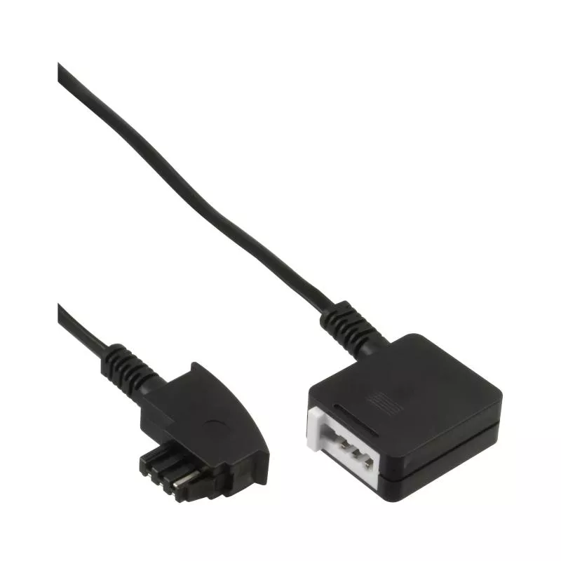 InLine® TAE-F Verlängerung TAE-F Stecker / Buchse InLine® TAE-F Verlängerung TAE-F Stecker / Buchse