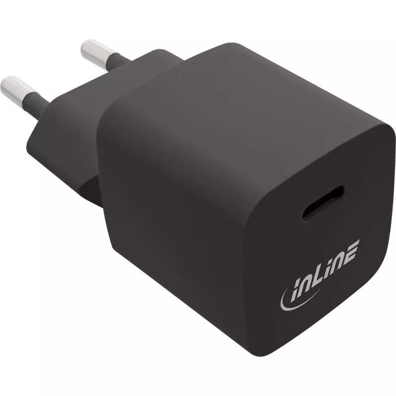 InLine® USB Netzteil Ladegerät Single USB-C, 33W, schwarz InLine® USB Netzteil Ladegerät Single USB-C, 33W, schwarz