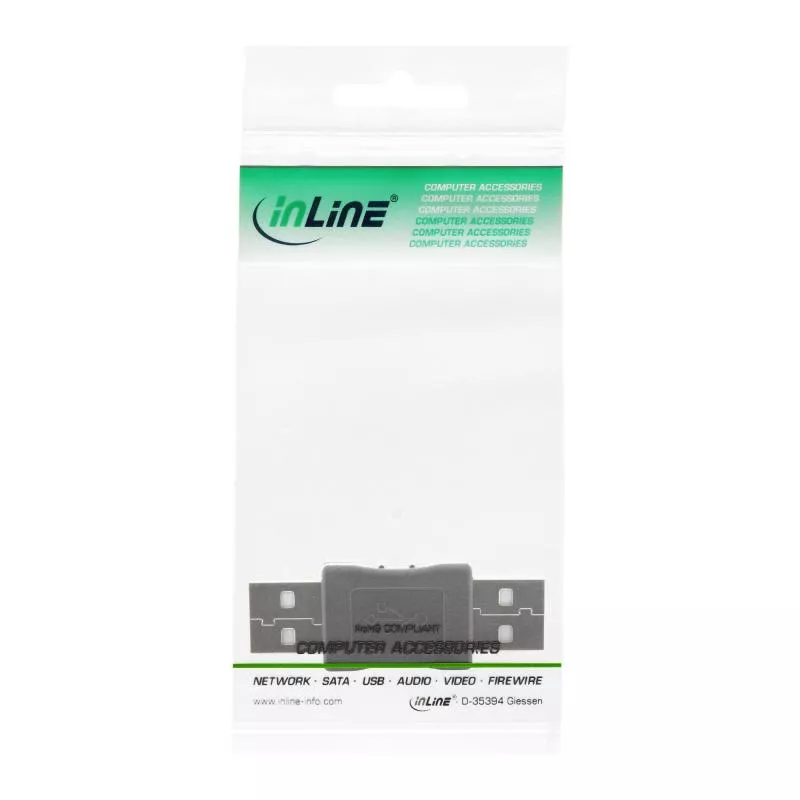 InLine® USB 2.0 Adapter Stecker A auf Stecker A