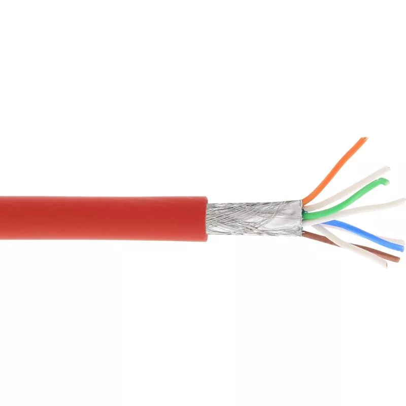 Cat.6A Netzwerkkabel flexibel rot