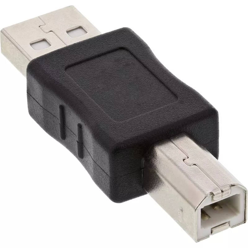 InLine® USB 2.0 Adapter Stecker A auf Stecker B