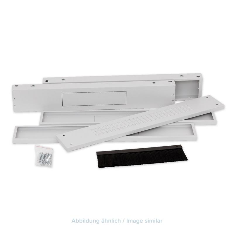 Triton RAC-PO-X88-XD 19" Sockel, 800x800x120mm mit Filter, 1900kg, grau