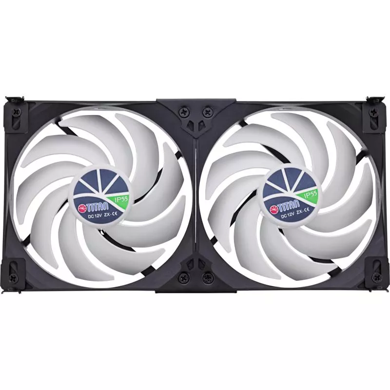 Titan TTC-SC22(C)/V2+ Kühlschrank-Doppellüfter 140x25mm IP55 für Camping