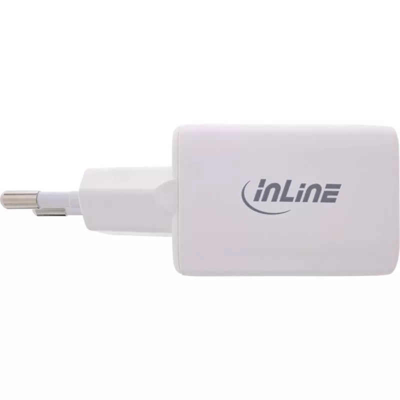 InLine® Power Delivery + Quick Charge USB Netzteil, 33W, USB-A + USB-C, weiß InLine® Power Delivery + Quick Charge USB Netzteil, 33W, USB-A + USB-C, weiß