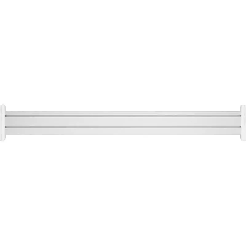 Slatwall Tischhalterung – 1m Aluminium-Panel mit 2 Stützen (0,86m)