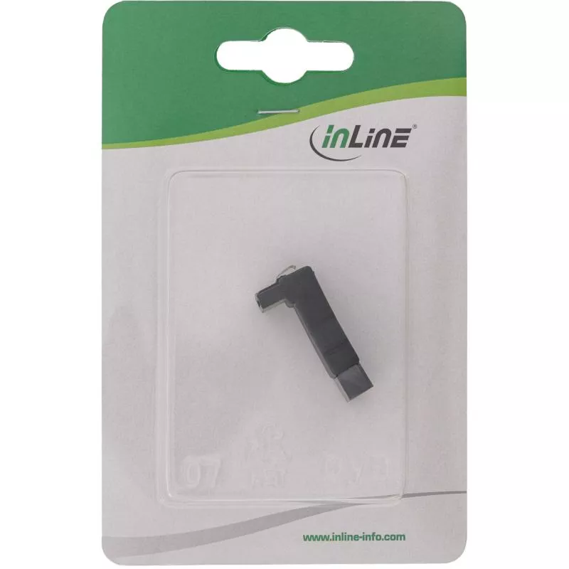 InLine® SATA Adapter Stecker Buchse gewinkelt nach unten