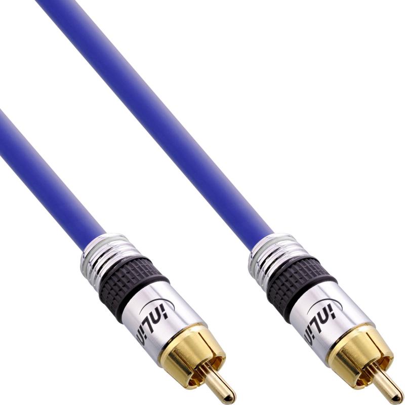 Cinch Audiokabel Premium, 1x Cinch Stecker/Stecker