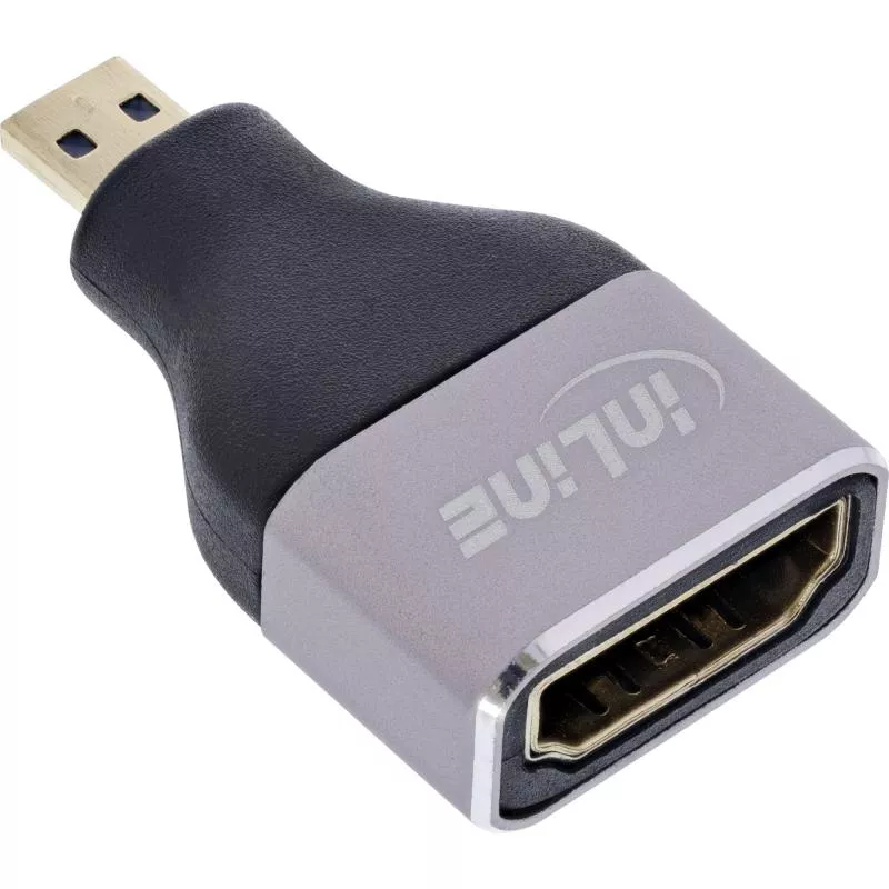 HDMI Adapter – HDMI A Buchse auf Micro HDMI D Stecker, 8K UHD HDMI Adapter – HDMI A Buchse auf Micro HDMI D Stecker, 8K UHD