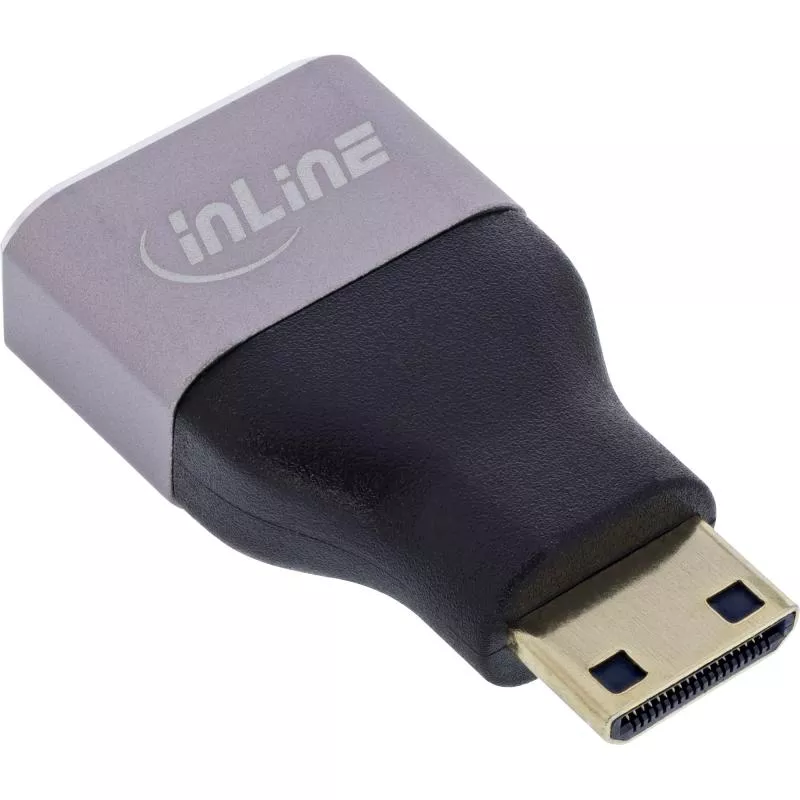 HDMI Adapter – HDMI A Buchse auf Mini HDMI C Stecker, 8K UHD HDMI Adapter – HDMI A Buchse auf Mini HDMI C Stecker, 8K UHD