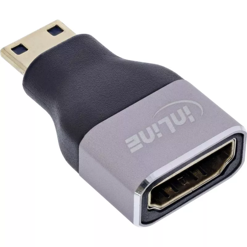 HDMI Adapter – HDMI A Buchse auf Mini HDMI C Stecker, 8K UHD HDMI Adapter – HDMI A Buchse auf Mini HDMI C Stecker, 8K UHD