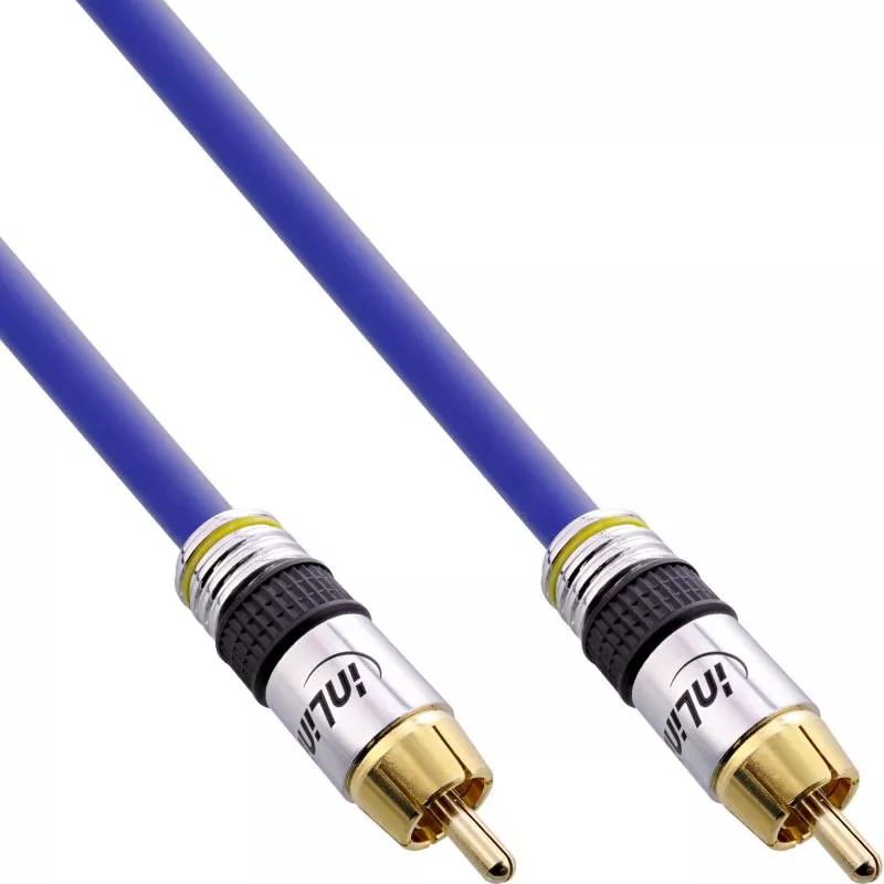 Cinch Koaxialkabel 75 Ohm für Video & digitales Audio