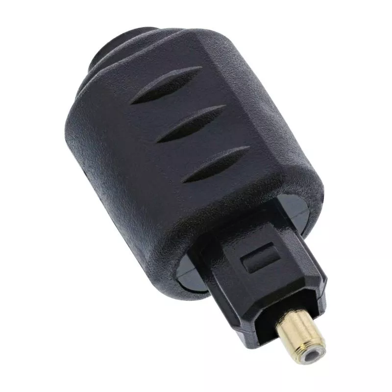 Mini-Toslink auf Toslink Adapter – 3,5 mm optische Buchse auf Toslink Stecker