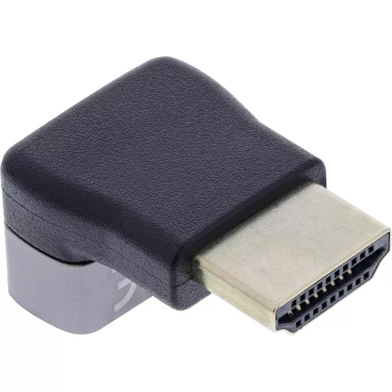 HDMI Adapter – 90° gewinkelt (unten), HDMI A Stecker auf Buchse, 8K UHD HDMI Adapter – 90° gewinkelt (unten), HDMI A Stecker auf Buchse, 8K UHD