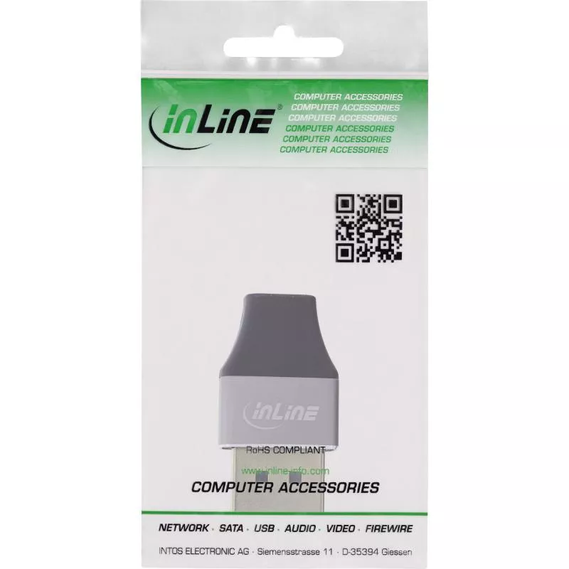DisplayPort 1.4 Adapter – DP Stecker auf Mini DP Buchse, 8K UHD