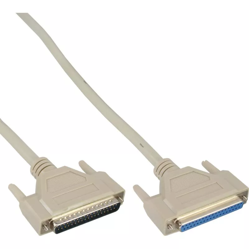 Serielle Verlängerung Sub-D 37pol – Stecker/Buchse, 1:1, 5 m