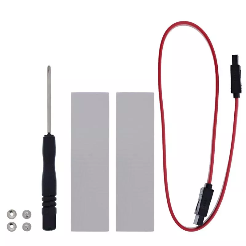 PCIe Karte x16 zu 2x M.2, 1x mSATA