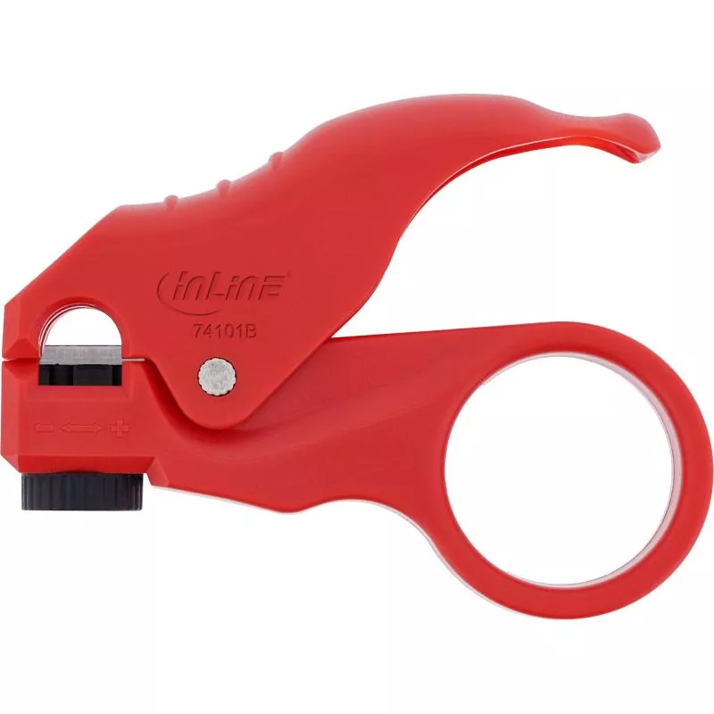 Entmantel-Hilfe für Patchkabel – einstellbar 4,0–8,5 mm, für Cat.5 bis Cat.8