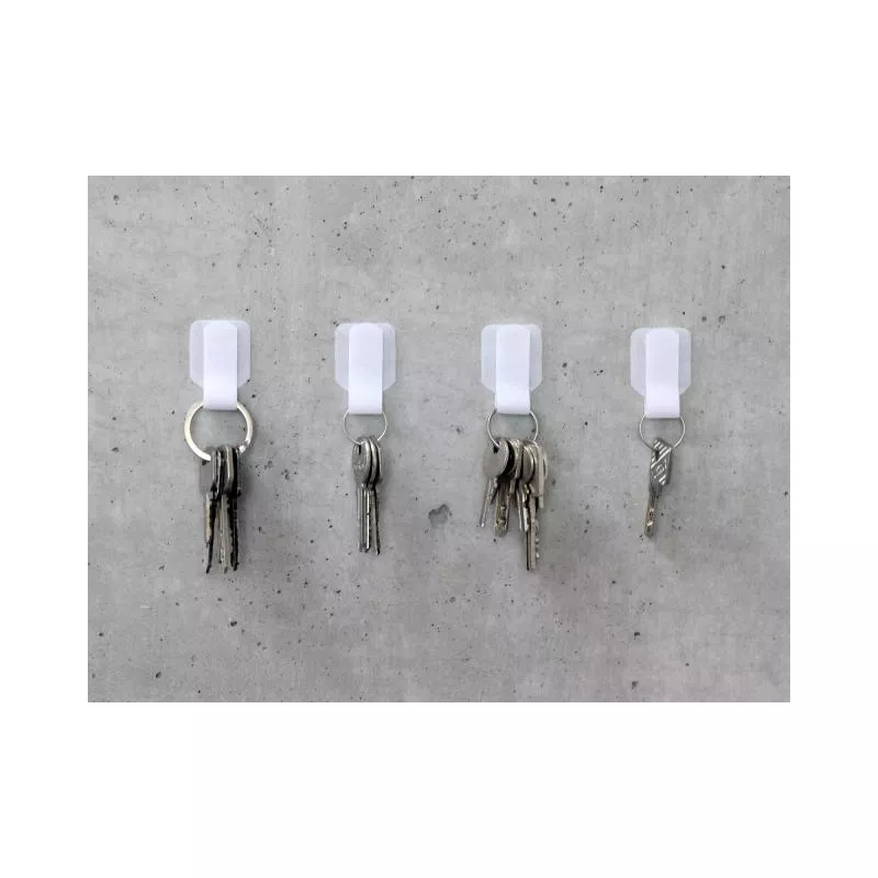 Label-The-Cable LTC PRO Wall Straps, Klett-Kabelhalter, 50er-Pack, weiß