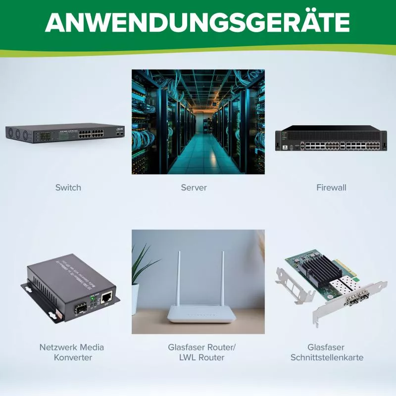 SFP+ Modul – 10 Gb/s, Singlemode, 100 km, LC Duplex, 1550 nm