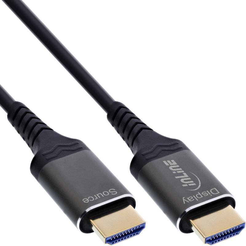 HDMI AOC Kabel – Ultra High Speed 8K, HDMI 2.1, Hybrid-Technologie