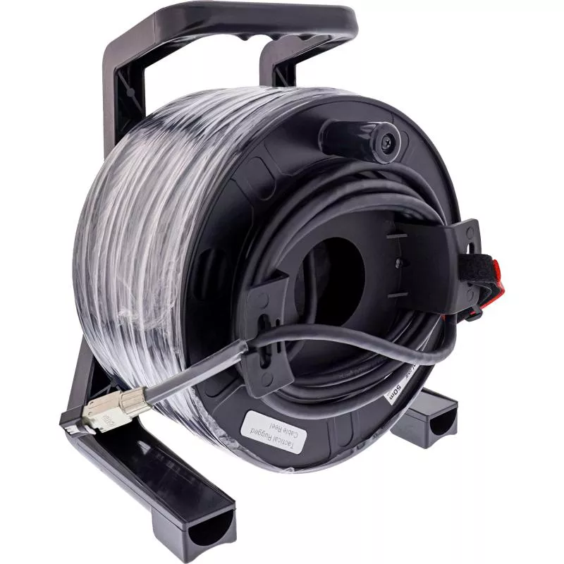 Netzwerk Kabeltrommel Cat.6A Outdoor, 50 m, PUR, IP67 Spule Netzwerk Kabeltrommel Cat.6A Outdoor, 50 m, PUR, IP67 Spule