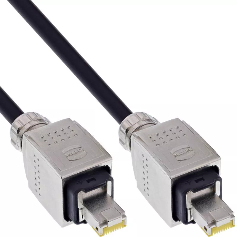 Netzwerk Kabeltrommel Cat.6A Outdoor, 50 m, RJ45 HARTING, IP67 Netzwerk Kabeltrommel Cat.6A Outdoor, 50 m, RJ45 HARTING, IP67