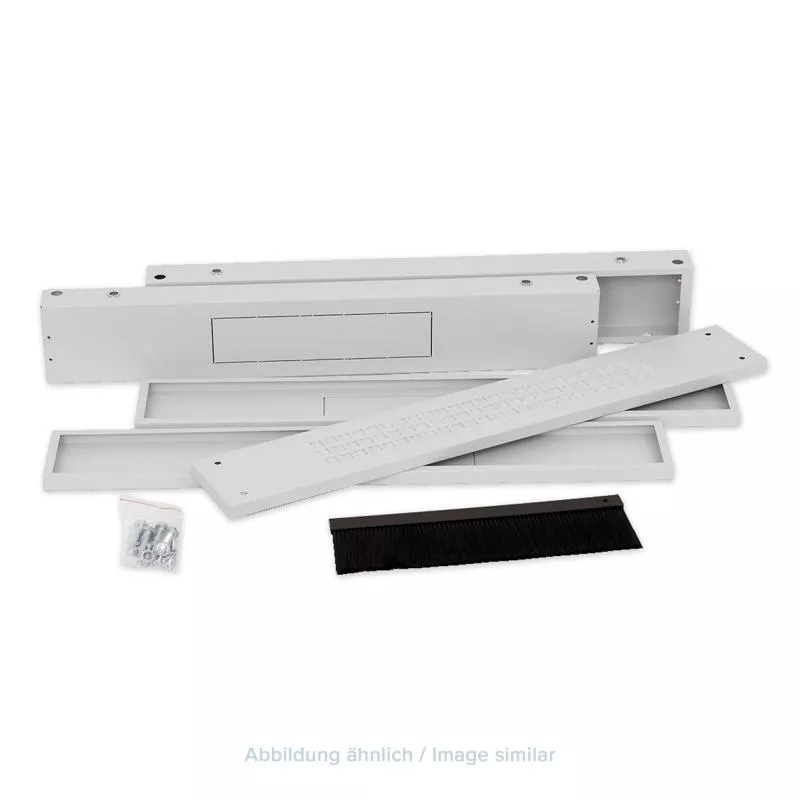 Triton RAC-PO-X66-XD 19" Sockel, 600x600x120mm mit Filter, 1900kg, grau