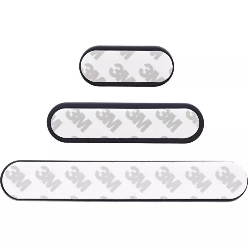 Kabelmanager-Set, 3-/5-/7-fach, selbstklebend mit 3M®-Pad, Schwarz