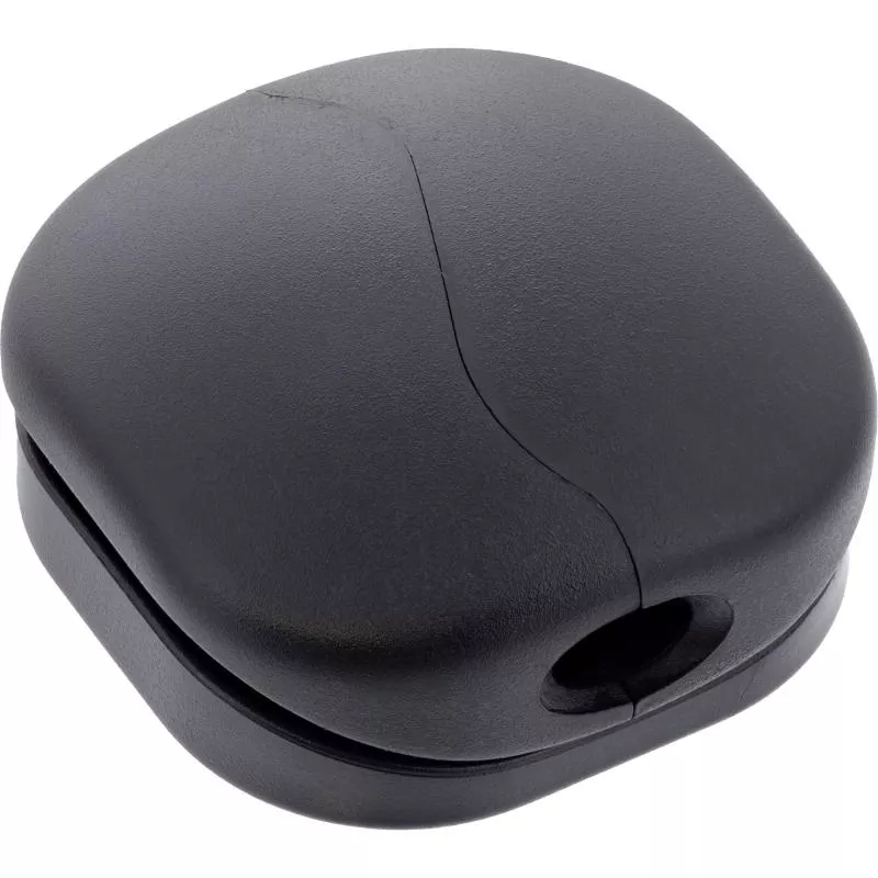 10er Pack Click Kabelmanager 1-Line, selbstklebend mit 3M®-Pad, Schwarz