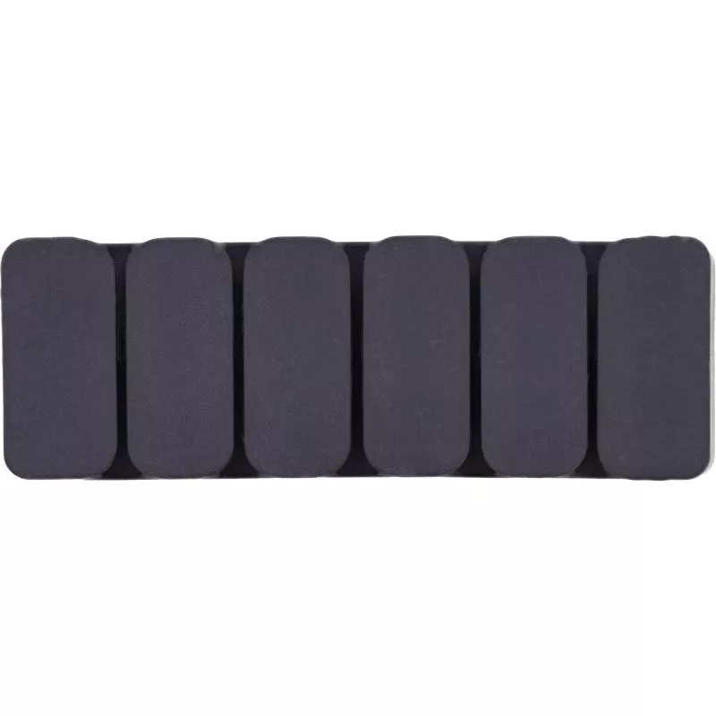 5er Pack Kabelclip 5-fach, selbstklebend, mit 3M®-Pad, Schwarz