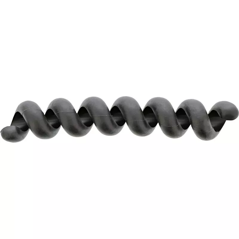 5er Pack Kabelspirale, Kabelmanager 1-fach, 100×16 mm, Schwarz