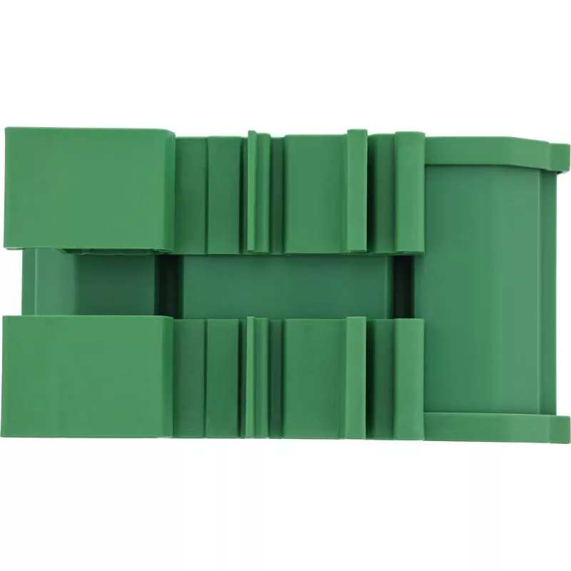 D-Sub 9 Terminalblock Stecker, Schraubklemme, Hutschiene (DIN-Rail), 14–26 AWG