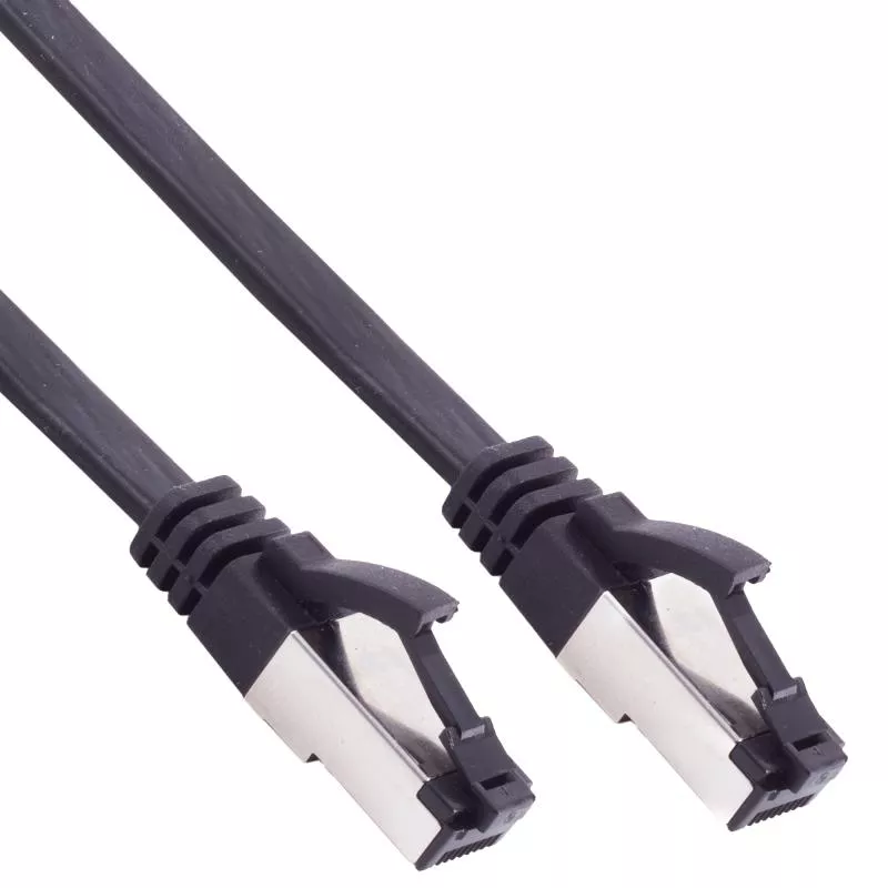 Cat.8.1 Flach Patchkabel U/FTP – TPE halogenfrei – robust Cat.8.1 Flach Patchkabel U/FTP – TPE halogenfrei – robust