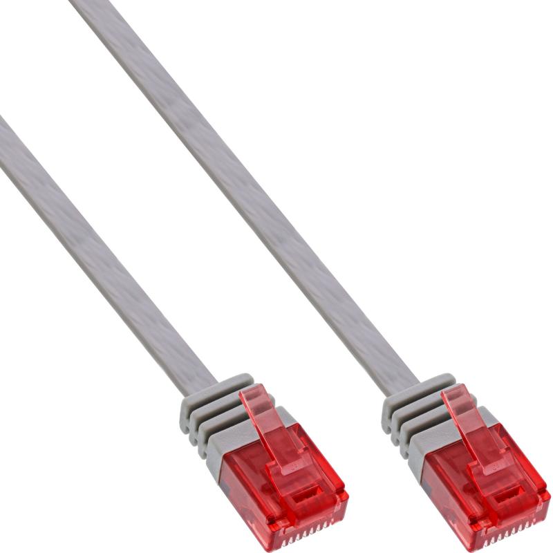 Cat 6 Flach Patchkabel U/UTP – Kupfer – PVC – AWG30