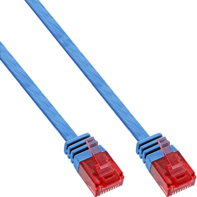 Cat 6 Flach Patchkabel U/UTP – Kupfer – PVC – AWG30