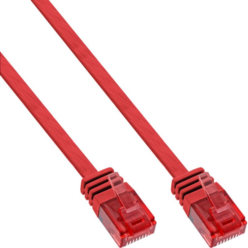 Cat 6 Flach Patchkabel U/UTP – Kupfer – PVC – AWG30