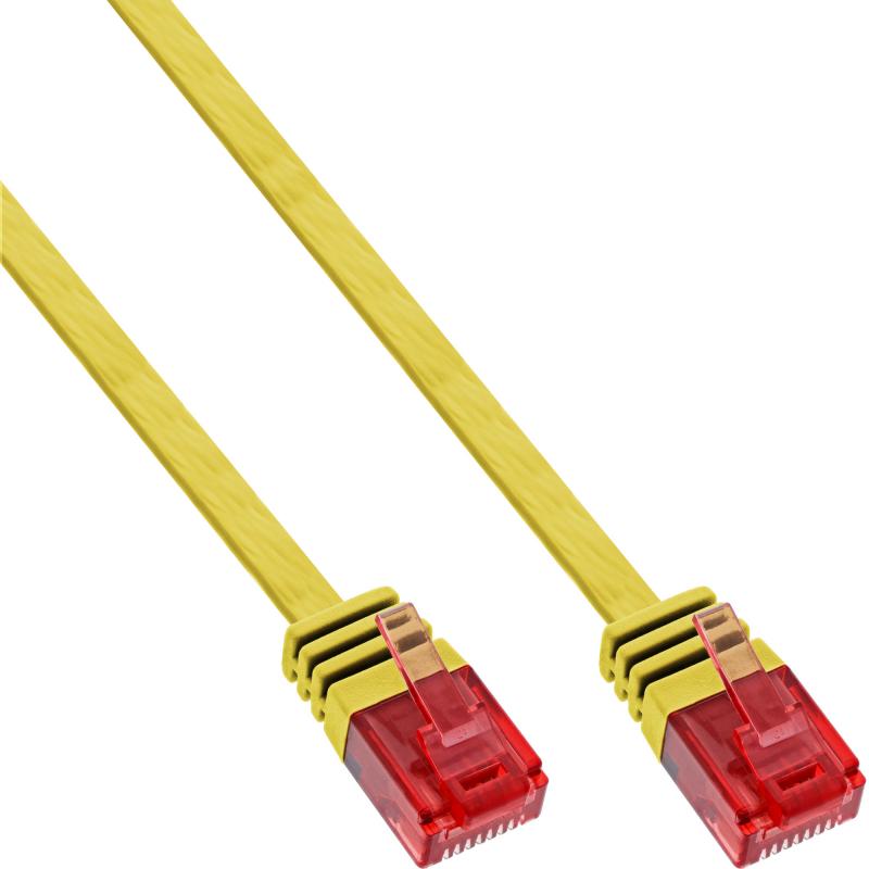 Cat 6 Flach Patchkabel U/UTP – Kupfer – PVC – AWG30
