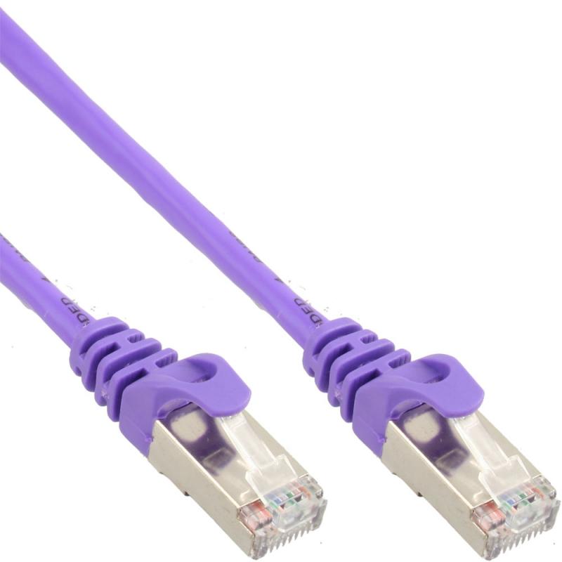 Cat 5e Patchkabel SF/UTP – LAN-Kabel mit PVC-Mantel, Kupfer/Aluminium