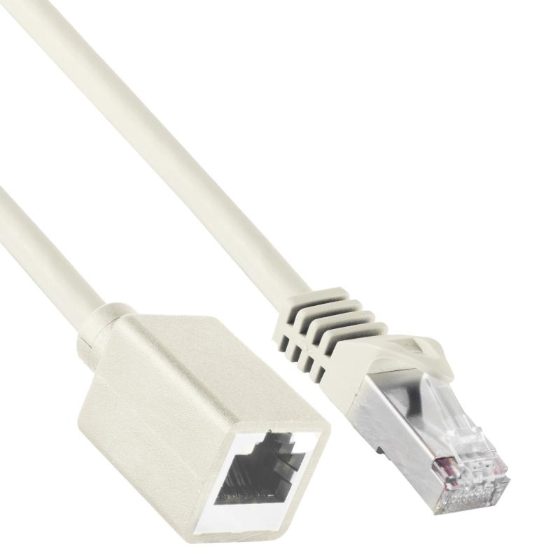 RJ45 Patchkabel-Verlängerung – Cat.6A – Cat.7-Rohkabel – S/FTP – Kupfer – halogenfrei